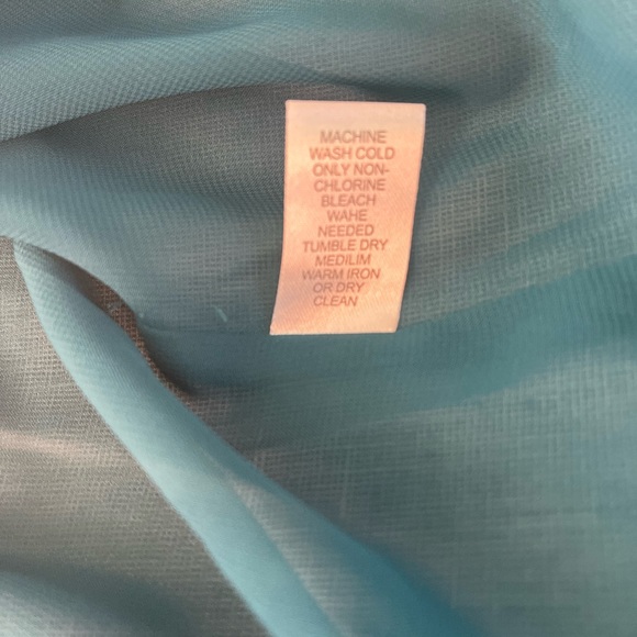 Sleeveless Dress with button front and ruffle neck TAGS ON - Picture 3 of 7